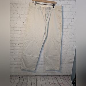 GAP Cream Chinos Versatile Khakis